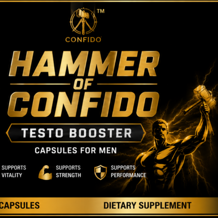 Hammer of Confido Testo Booster Capsules for Men | Energy & Strength Support (60 Capsules) - Image 5