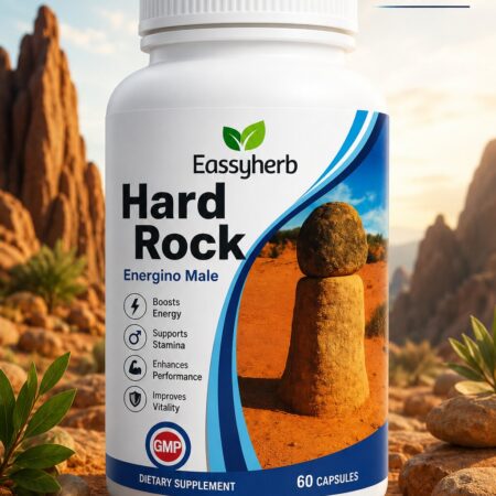 Eassyherb Hard Rock Energino Capsules for Men | Natural Energy, Power & Vitality (60 Capsules) - Image 5