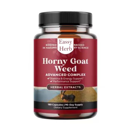 Eassyherb Horny Goat Weed Advanced Complex | Stamina, Energy & Performance Support (180 Capsules) - Image 1