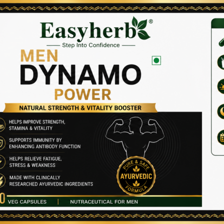 Eassyherb Men Dynamo Power Capsules | Musli & Gokhru Vitality Formula (60 Veg Capsules) - Image 5