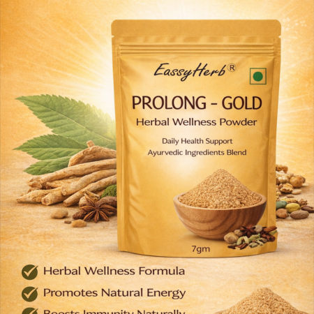 Eassyherb Prolong-Gold Herbal Wellness Powder | Daily Energy & Immunity (10 Pack / 7g Each) - Image 2