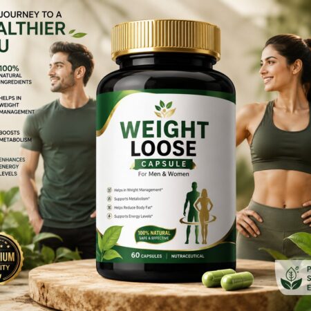 Weight Loss Support Capsules (60 Capsules) & Adjustable Sweat Belt Combo - Image 2